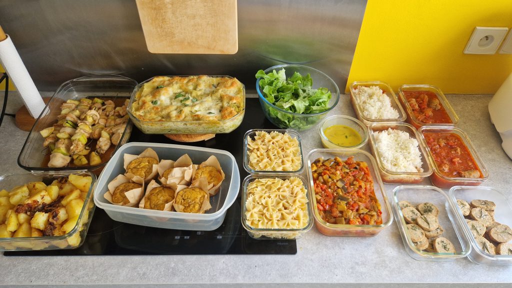 Mam'Adeline Batchcooking postpartum